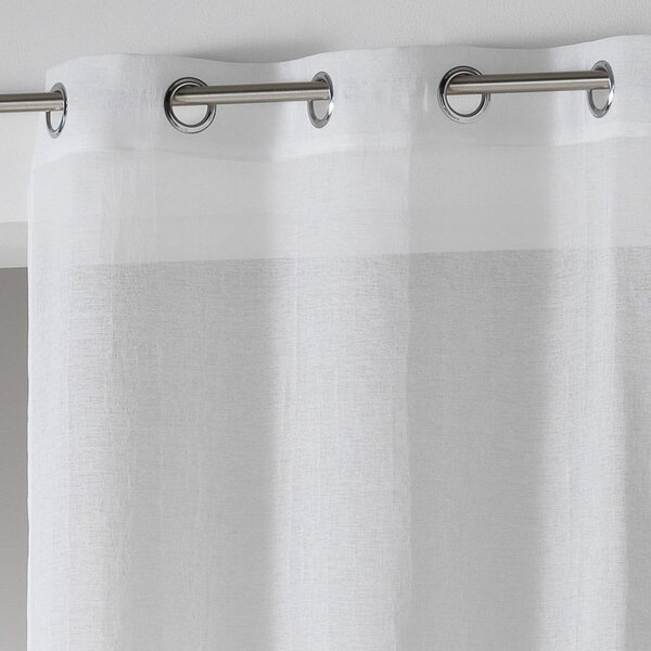 Biała firanka 140x280 cm Telma – douceur d'intérieur