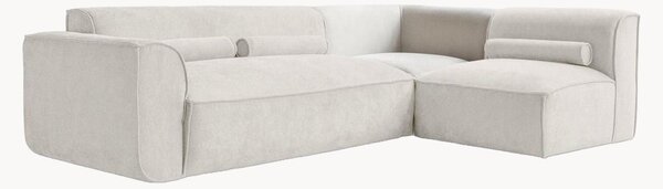 Narożna sofa modułowa z szenilu Flex Felix (6-osobowa)
