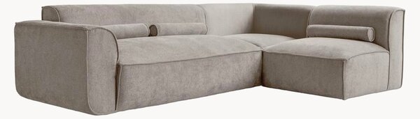 Narożna sofa modułowa z szenilu Flex Felix (6-osobowa)