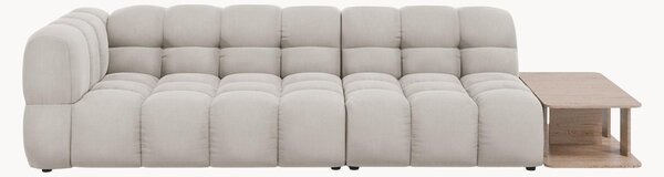 Sofa modułowa z weluru ze stolikiem Aster (4-osobowa)