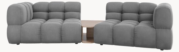 Sofa modułowa z weluru ze stolikiem Aster (2-osobowa)