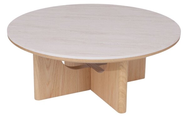 Stolik kawowy Calypso, dąb naturalny, blat ceramiczny