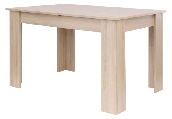 Stół rozkładany do jadalni Palermo 120-160x80 cm, dąb naturalny