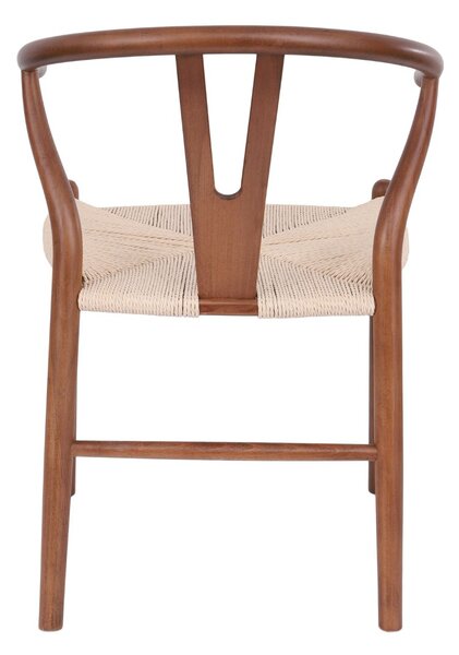 Krzesło do jadalni drewniane Vero walnut, orzechowe