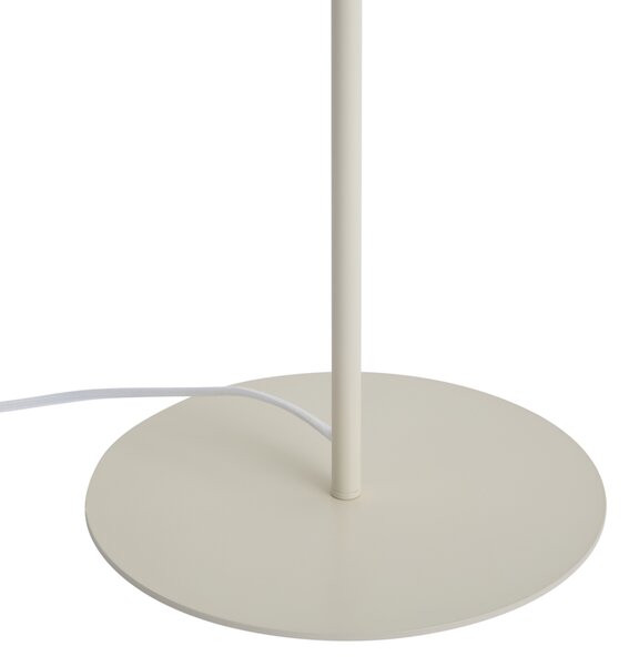 Lampa podłogowa Japandi beżowa z abażurem z tkaniny 160 cm - Jenni
