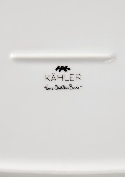 Porcelanowa taca 22,5x40 cm Hammershøi – Kähler Design