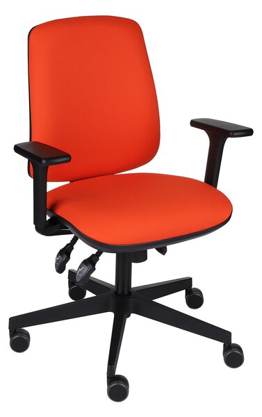 Krzesło Starter 3D black, ergonomiczne do pracy przy biurku