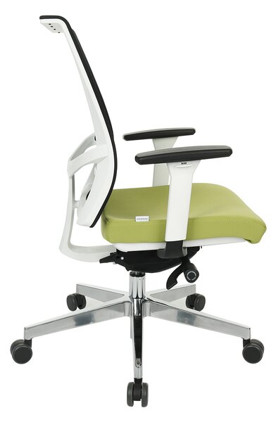 Fotel Level WS - ergonomiczny, obrotowy, siatkowy, wygodny dla kręgosłupa