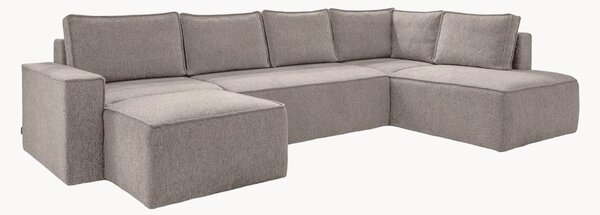 Panoramiczna sofa narożna z funkcją spania i schowkiem Brave Dave (8-osobowa)