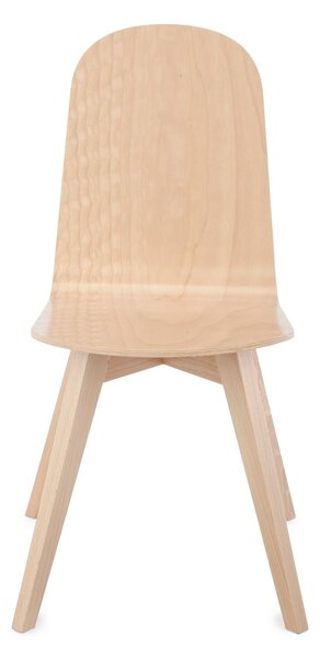 Krzesło Malmo wood, do kuchni, do kantyny, na stołówkę, drewniane, geometryczne, minimalistyczne, rustykalne, skandynawskie