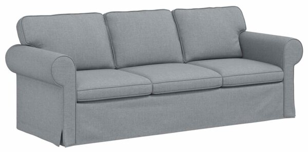 ModuÅowa kanapa w minimalistycznym stylu jasnoszara
