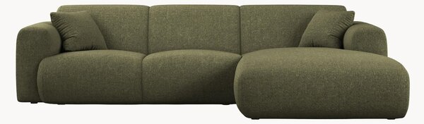 Sofa narożna z szenilu Molino (4-osobowa)