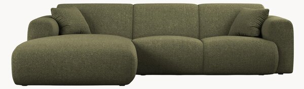 Sofa narożna z szenilu Molino (4-osobowa)