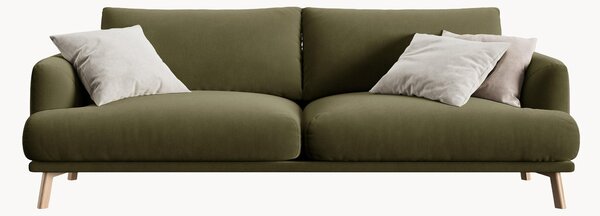 Sofa z weluru Naomi (3-osobowa)
