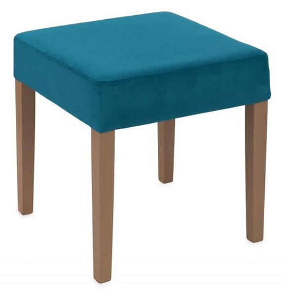 Pufa Simple 45x45, prosta, wygodna, lekka, kwadratowa, tapicerowana, do toaletki, do hotelu, do korytarza, do lobby