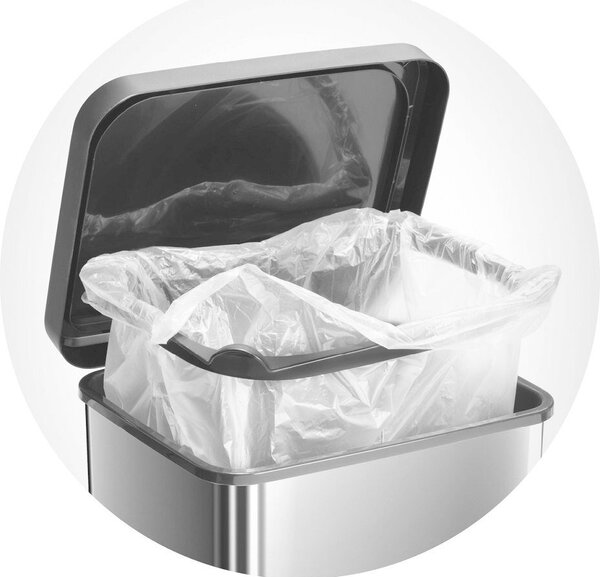 Paso Kosz na śmieci 20 l, karbon ROTHO 1754011006