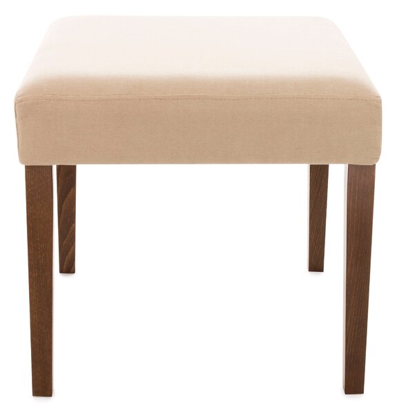 Pufa Simple 45x45, prosta, wygodna, lekka, kwadratowa, tapicerowana, do toaletki, do hotelu, do korytarza, do lobby