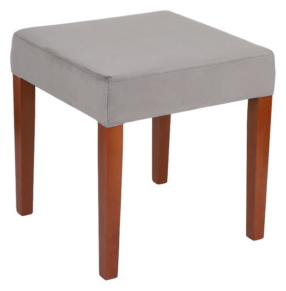Pufa Simple 45x45, prosta, wygodna, lekka, kwadratowa, tapicerowana, do toaletki, do hotelu, do korytarza, do lobby
