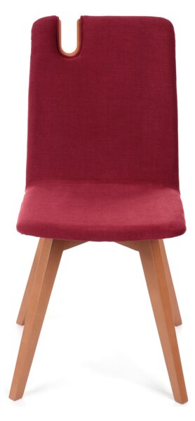 Krzesło Falun, lekkie, wygodne, tapicerowane, do jadalni, w skandynawskiej stylistyce, minimalistyczne, proste, nietuzinkowe