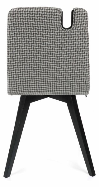Krzesło Falun, lekkie, wygodne, tapicerowane, do jadalni, w skandynawskiej stylistyce, minimalistyczne, proste, nietuzinkowe