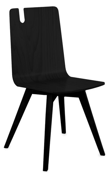 Krzesło Falun wood, drewniane, w skandynawskiej stylistyce, proste, nowoczesne, minimalistyczne, do jadalni, łatwe w czyszczeniu
