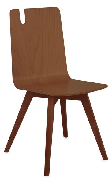 Krzesło Falun wood, drewniane, w skandynawskiej stylistyce, proste, nowoczesne, minimalistyczne, do jadalni, łatwe w czyszczeniu