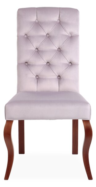 Krzesło Astoria pikowanie Chesterfield, nogi Ludwik, stylowe, klasyczne, eleganckie, gustowne, do jadalni, do domu, do restauracji, z pikowaniem