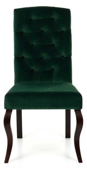 Krzesło Astoria pikowanie Chesterfield, nogi Ludwik, stylowe, klasyczne, eleganckie, gustowne, do jadalni, do domu, do restauracji, z pikowaniem