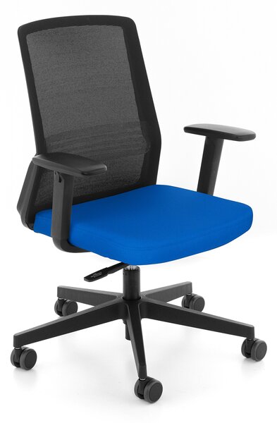 Krzesło biurowe Coco BS - ergonomiczny fotel do pracy w biurze, jak i dla dziecka i nastolatka. Siatkowe oparcie