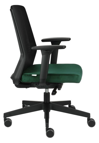 Krzesło biurowe Coco BS - ergonomiczny fotel do pracy w biurze, jak i dla dziecka i nastolatka. Siatkowe oparcie