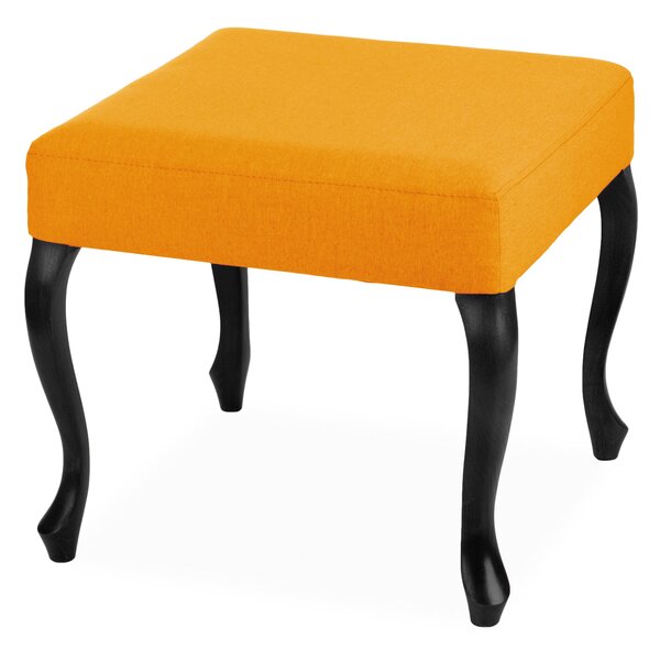 Pufa Ludwik 50x50 cm, stylowa, stylizowana, elegancka, wygodna, tapicerowana, ozdobna, do hotelu, do korytarza, do przedpokoju