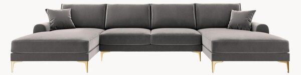 Panoramiczna sofa o wyglądzie aksamitu Madara (6-osobowa)