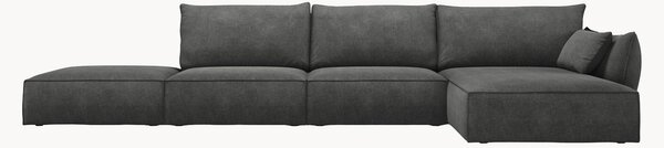 Sofa narożna o wyglądzie sztrukus Vanda (5-osobowa)