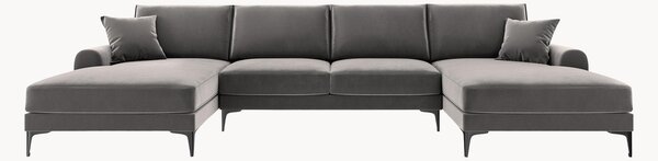 Panoramiczna sofa o wyglądzie aksamitu Madara (6-osobowa)