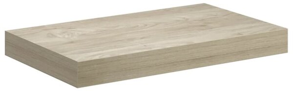 Półka ścienna, kolor dębowy, 40x23x3,8 cm, mdf