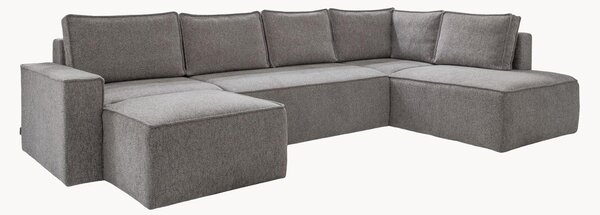 Panoramiczna sofa narożna z funkcją spania i schowkiem Brave Dave (8-osobowa)