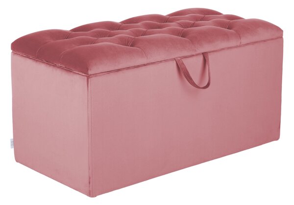 Pufa Vinci 45x90 Chesterfield, otwierana, ze schowkiem, do siedzenia, ozdobna, do salonu, do korytarza, do salonu