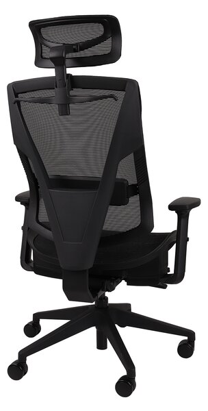 Fotel Futura Mesh - biurowy, obrotowy, siatkowy, ergonomiczny, wygodny dla kręgosłupa