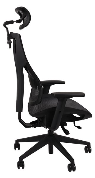 Fotel Futura Mesh - biurowy, obrotowy, siatkowy, ergonomiczny, wygodny dla kręgosłupa