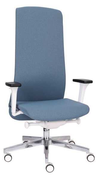 Fotel biurowy Smart W - wygodny, ergonomiczny model polskiej produkcji. Idealny dla wysokich osób