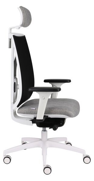 Fotel biurowy Valio WS HD - ergonomiczny, wygodny dla kręgosłupa, obrotowy, siatkowy