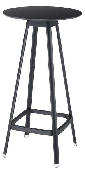 Wysoki stolik Sol H fi 590 mm, z okrągłym blatem, plastikowy, do domu, na zewnątrz