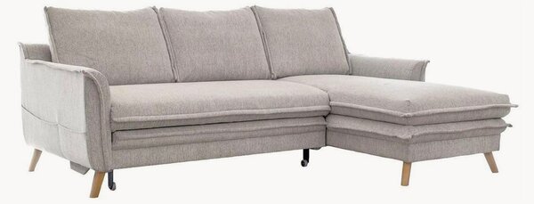 Sofa narożna z funkcją spania i schowkiem Charming Charlie (4-osobowa)