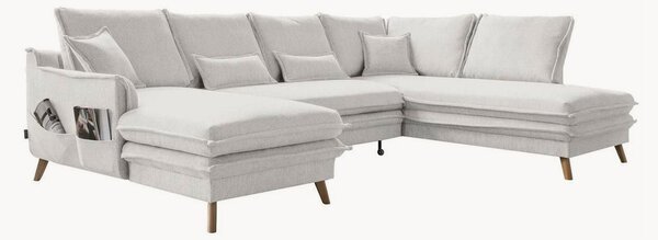 Panoramiczna sofa narożna z funkcją spania i schowkiem Charming Charlie (8-osobowa)