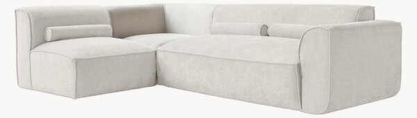 Narożna sofa modułowa z szenilu Flex Felix (6-osobowa)