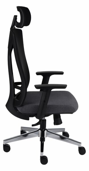 Fotel Play Grospol - biurowy, siatkowy, ergonomiczny, młodzieżowy, obrotowy