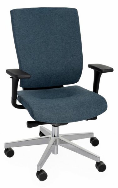 Fotel MaxPro BT - biurowy, obrotowy, siatkowy, czarny, wygodny