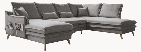 Panoramiczna sofa narożna z funkcją spania i schowkiem Charming Charlie (8-osobowa)
