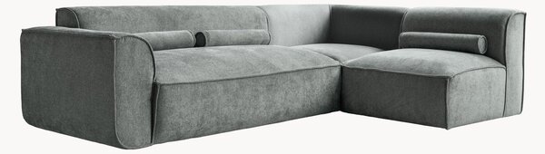 Narożna sofa modułowa z szenilu Flex Felix (6-osobowa)