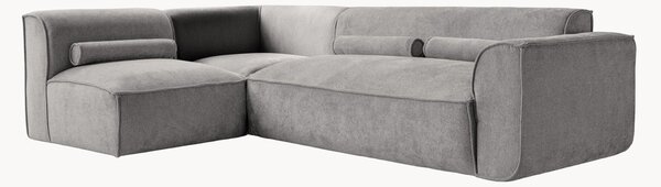 Narożna sofa modułowa z szenilu Flex Felix (6-osobowa)